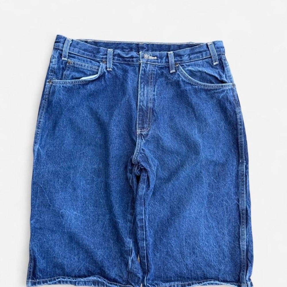 Vintage Blue Dickies Denim Shorts Baggy 90s Y2K